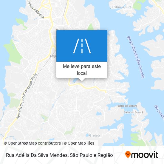 Rua Adélia Da Silva Mendes mapa