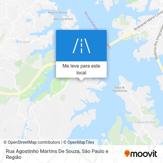 Rua Agostinho Martins De Souza mapa