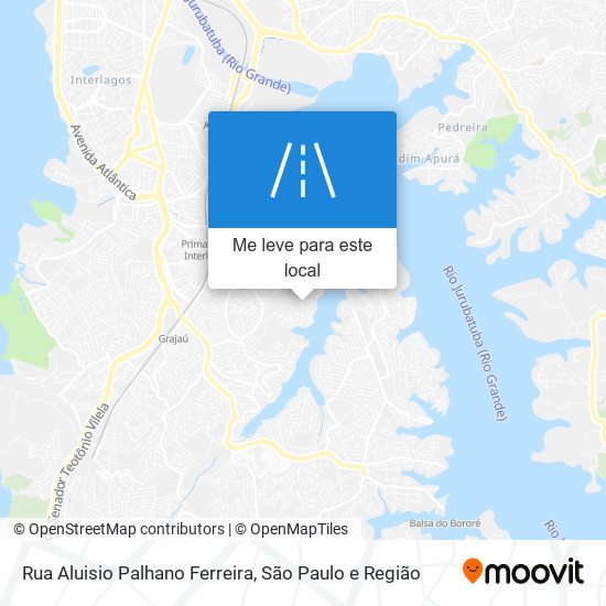 Rua Aluisio Palhano Ferreira mapa