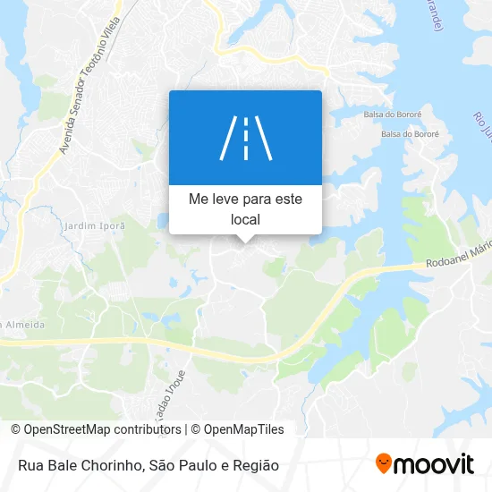Rua Bale Chorinho mapa