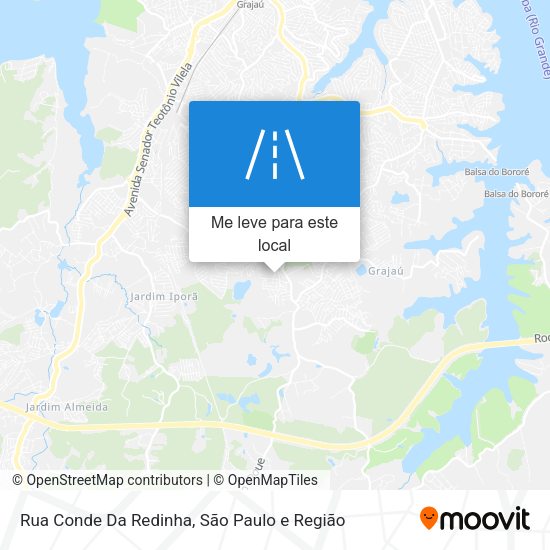 Rua Conde Da Redinha mapa
