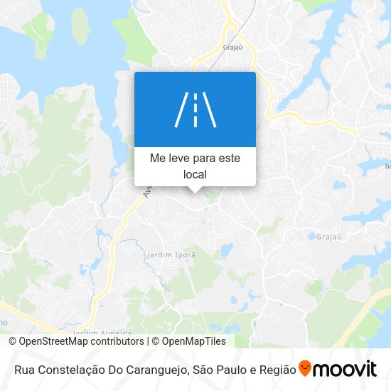 Rua Constelação Do Caranguejo mapa