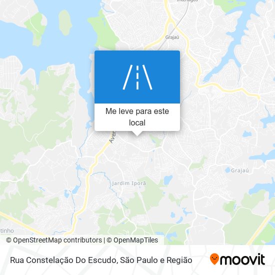 Rua Constelação Do Escudo mapa