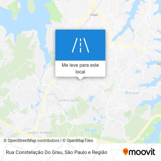 Rua Constelação Do Grau mapa