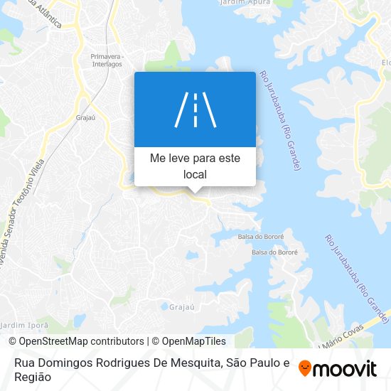 Rua Domingos Rodrigues De Mesquita mapa