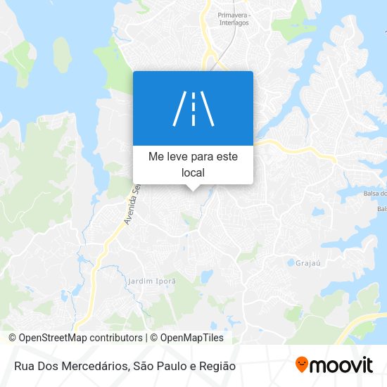 Rua Dos Mercedários mapa