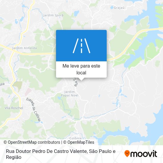 Rua Doutor Pedro De Castro Valente mapa