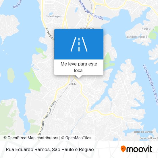 Rua Eduardo Ramos mapa