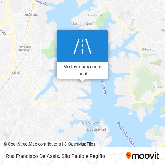 Rua Francisco De Assis mapa