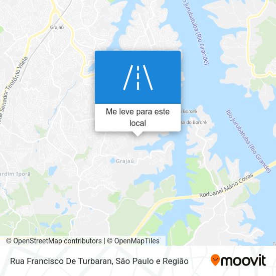 Rua Francisco De Turbaran mapa