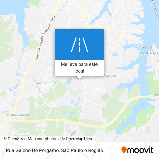 Rua Galeno De Pergamo mapa