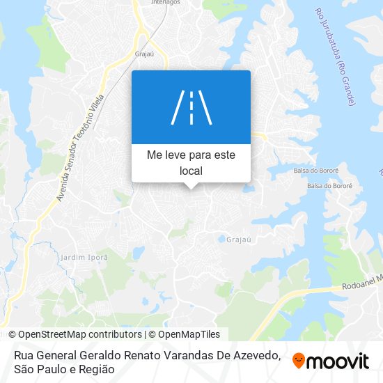 Rua General Geraldo Renato Varandas De Azevedo mapa