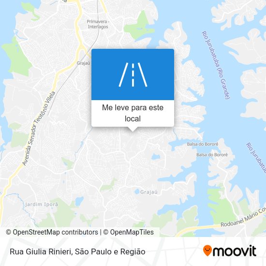 Rua Giulia Rinieri mapa