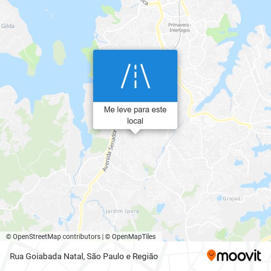 Rua Goiabada Natal mapa