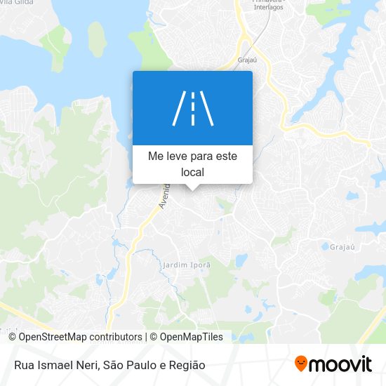 Rua Ismael Neri mapa