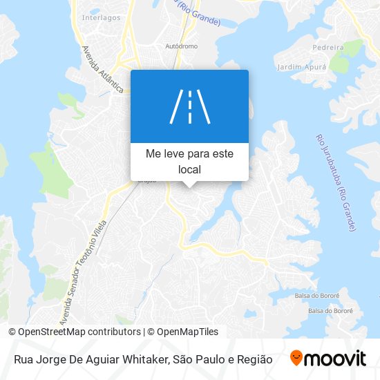 Rua Jorge De Aguiar Whitaker mapa