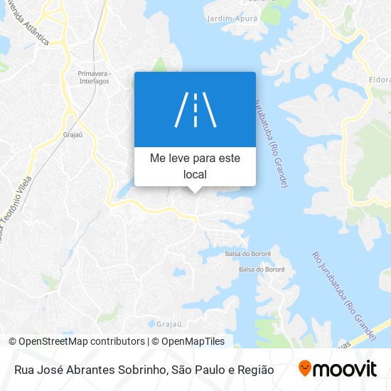 Rua José Abrantes Sobrinho mapa