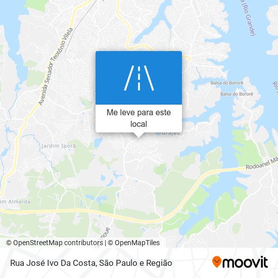 Rua José Ivo Da Costa mapa