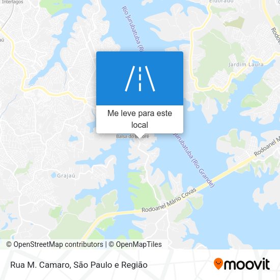 Rua M. Camaro mapa