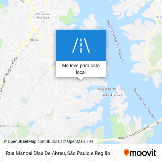 Rua Manoel Dias De Abreu mapa