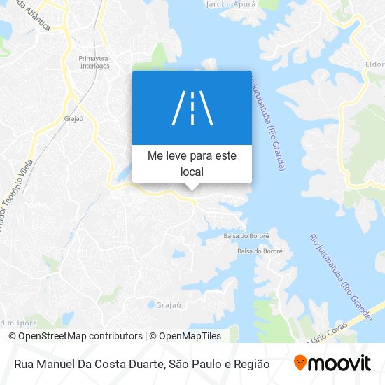 Rua Manuel Da Costa Duarte mapa