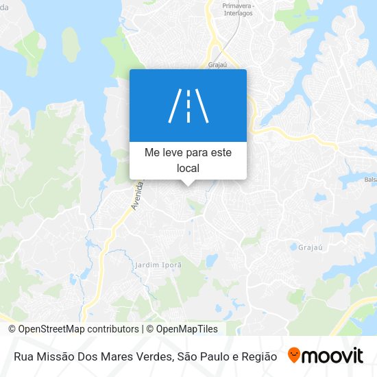 Rua Missão Dos Mares Verdes mapa