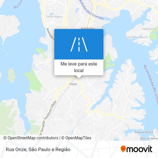 Rua Onze mapa