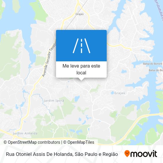 Rua Otoniel Assis De Holanda mapa
