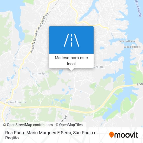 Rua Padre Mario Marques E Serra mapa