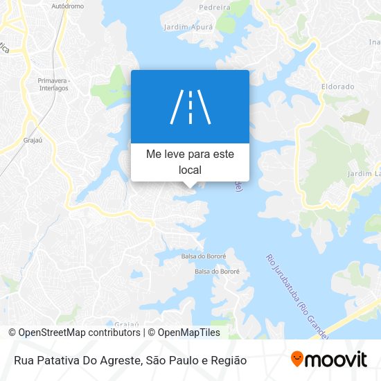 Rua Patativa Do Agreste mapa