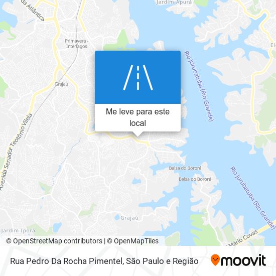 Rua Pedro Da Rocha Pimentel mapa