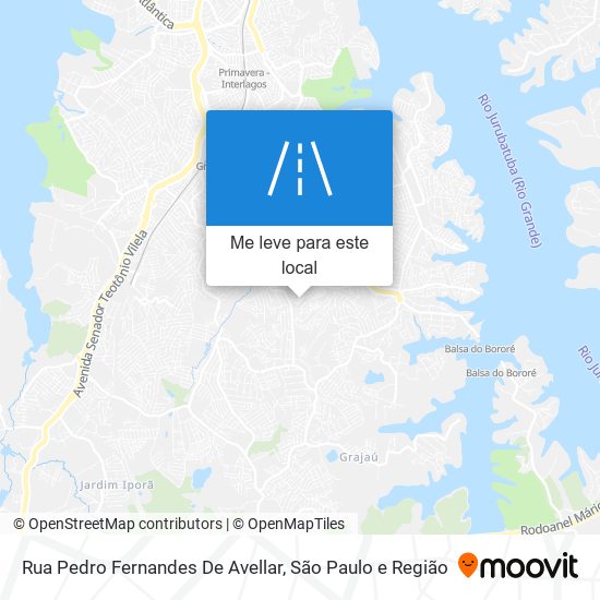 Rua Pedro Fernandes De Avellar mapa