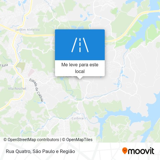 Rua Quatro mapa