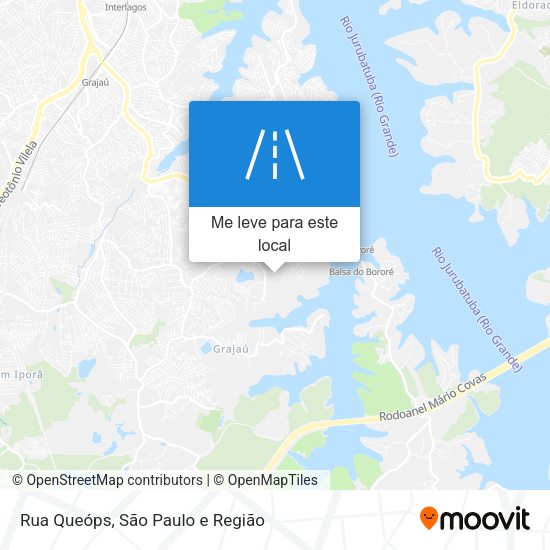 Rua Queóps mapa