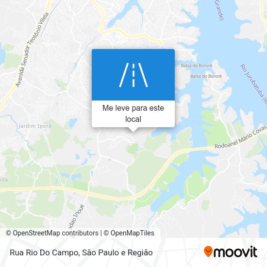 Rua Rio Do Campo mapa