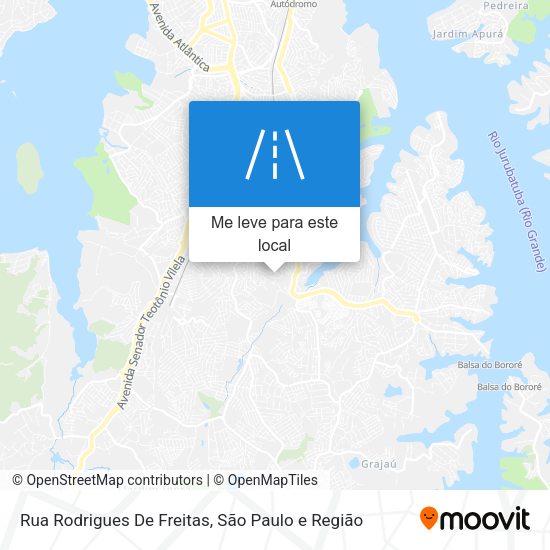 Rua Rodrigues De Freitas mapa