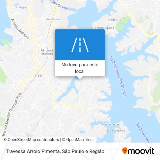 Travessa Arroio Pimenta mapa