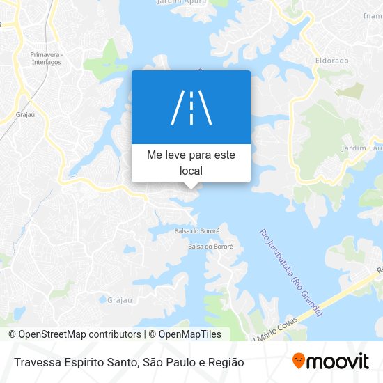 Travessa Espirito Santo mapa