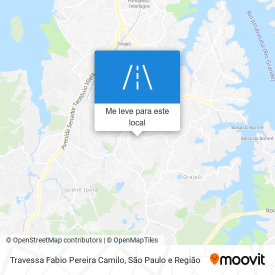 Travessa Fabio Pereira Camilo mapa