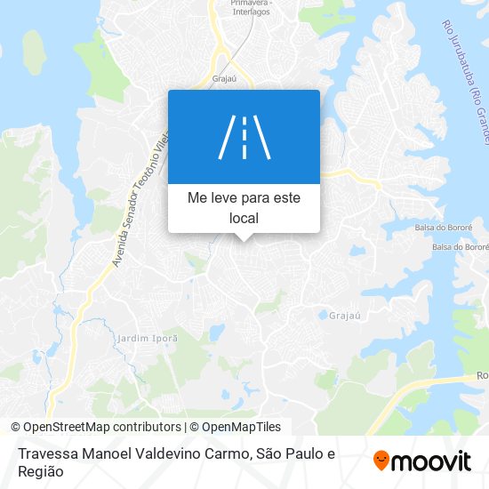 Travessa Manoel Valdevino Carmo mapa