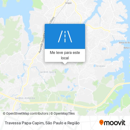 Travessa Papa-Capim mapa