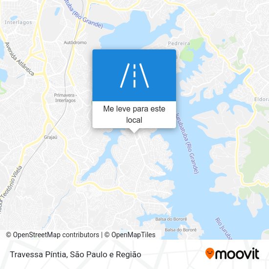 Travessa Píntia mapa