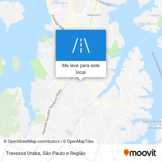 Travessa Uraba mapa
