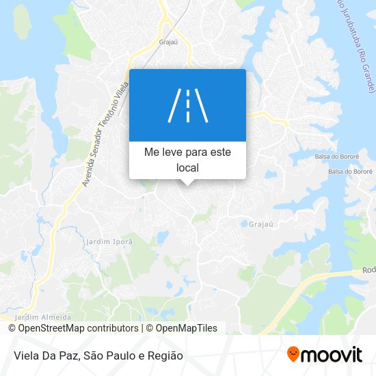 Viela Da Paz mapa