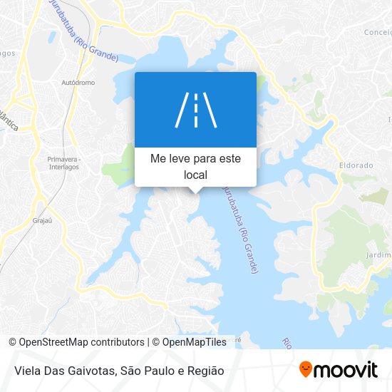 Viela Das Gaivotas mapa