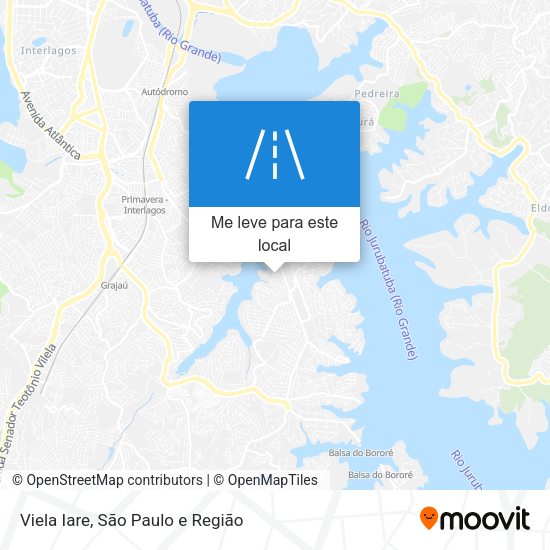 Viela Iare mapa