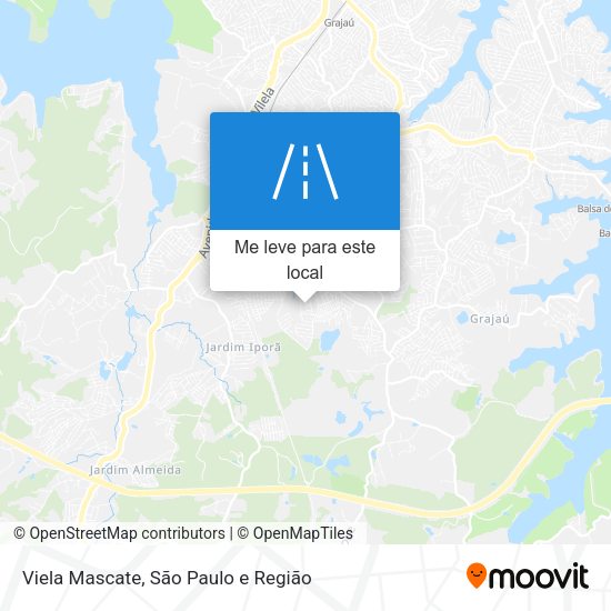 Viela Mascate mapa