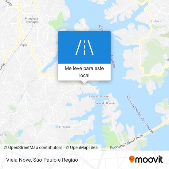 Viela Nove mapa