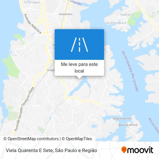 Viela Quarenta E Sete mapa