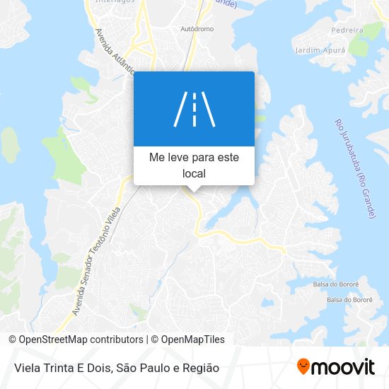 Viela Trinta E Dois mapa